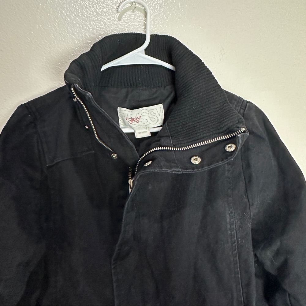 Stussy Girls Jacket Coat Size Medium - Picture 4 of 12